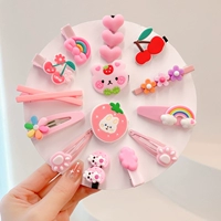 Розовая клубника, комплект, 14 шт