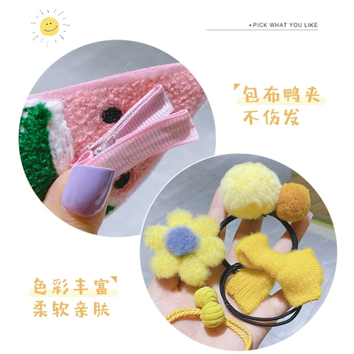 Детская заколка для волос для принцессы, милый детский аксессуар для волос