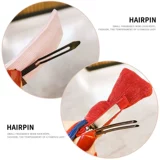 Детский аксессуар для волос с бантиком, заколка для волос, безвредные милые шпильки для волос, не повреждает волосы