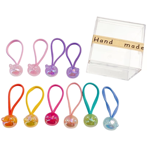 Детская резинка, безвредный аксессуар для волос, милые резиновые кольца, не повреждает волосы, новая коллекция