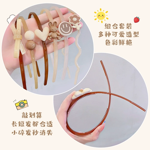 Детский ободок, милая детская заколка для волос, аксессуар для волос, популярно в интернете