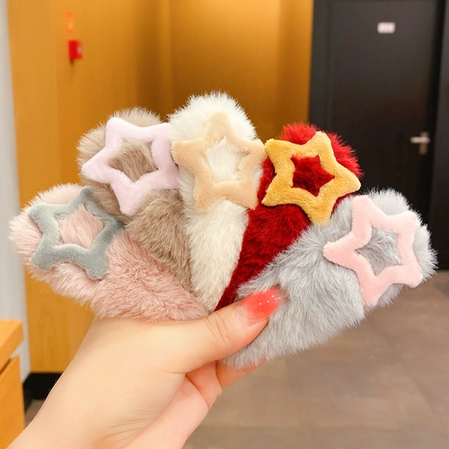 Милая демисезонная детская заколка для волос, в корейском стиле