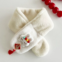 Белоснежный счастливый кролик