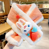 Оранжевый кролик-морковка в национальном стиле