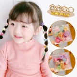 Детская резинка, безвредный аксессуар для волос, милые резиновые кольца, не повреждает волосы, новая коллекция