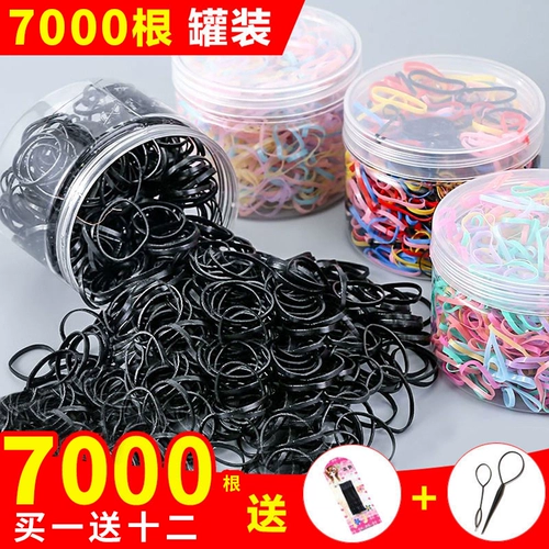 Детская резинка для волос, эластичный безвредный детский одноразовый аксессуар для волос, не повреждает волосы