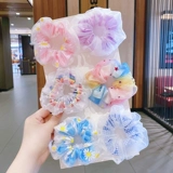 Детская безвредная милая резинка для волос, аксессуар для волос, не повреждает волосы