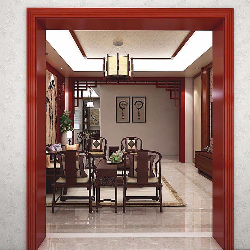 Window cover edge Window frame Door cover edge passageway Solid wood package door frame line Interior decoration Sliding door bay window customization