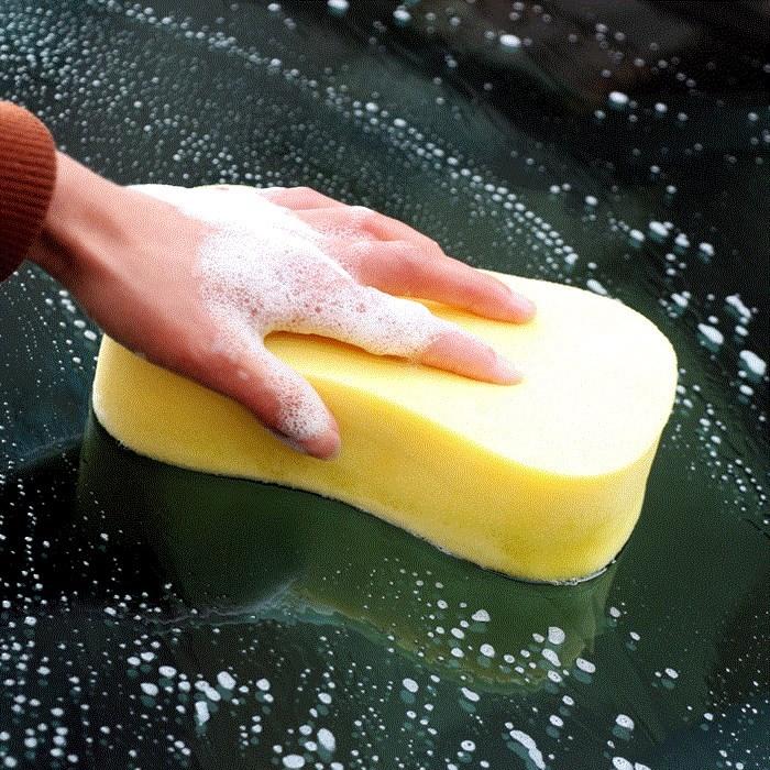 Car wash sponge extra large special cotton absorbent car block car decontamination beauty mud tool does not hurt the car paint