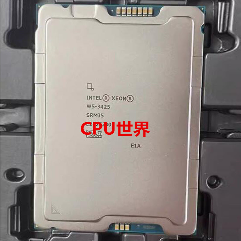Intel Xeon W5-3425 12-Core 3.2g Turbo Frequency 4.6g 4677-Pin Workstation Cpu Also Available 2465