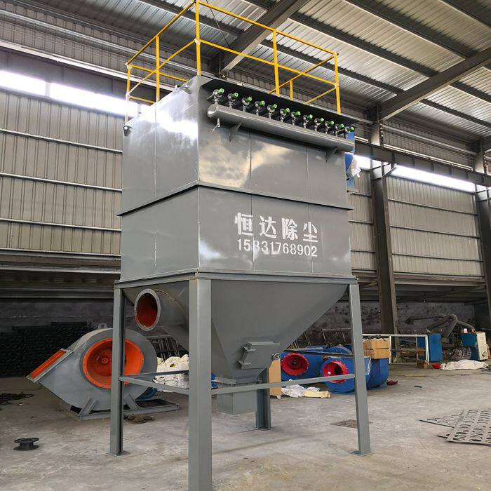 2T biomass boiler special pulse bag dust collector 120 bag dust removal equipment customized to high temperature removal