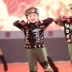 Ngày thiếu nhi Quân nhân dành cho trẻ em Trang phục búp bê Những người bảo vệ tương lai Trang phục khiêu vũ Xiaohe Phong cách quân đội Màu xanh lá cây ngụy trang - Trang phục Trang phục