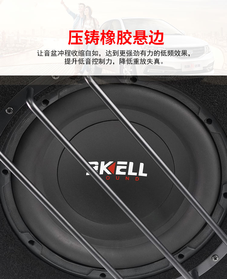 霸克C10.1有源箱體低音炮