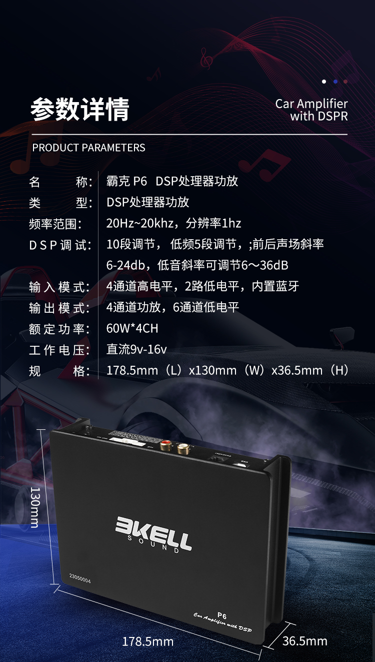 美國霸克P6