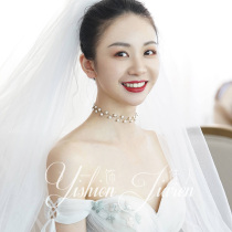 Bride Necklace Pearl simple Japanese and Korean temperament sweet accessories female accessories collarbone chain wedding dress accessories