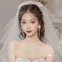 New bridal superfairy design sensual fabric white rose butterfly knot flow suearrings retro flower earrings