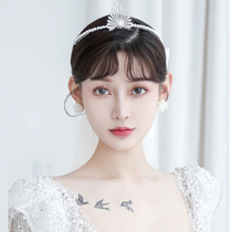 New Pearl High-end Crown Princess Hair Accessories Wedding Bridal Crown Atmospheric Advanced Senses Wedding Dresses Minimalist