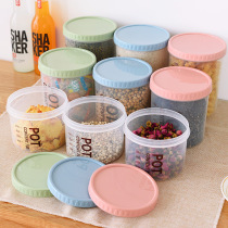Kitchen Transparent Seal Tank Plastic Home Five Grain Cereals Jars Intake Box Food Storage Tank Factory Direct