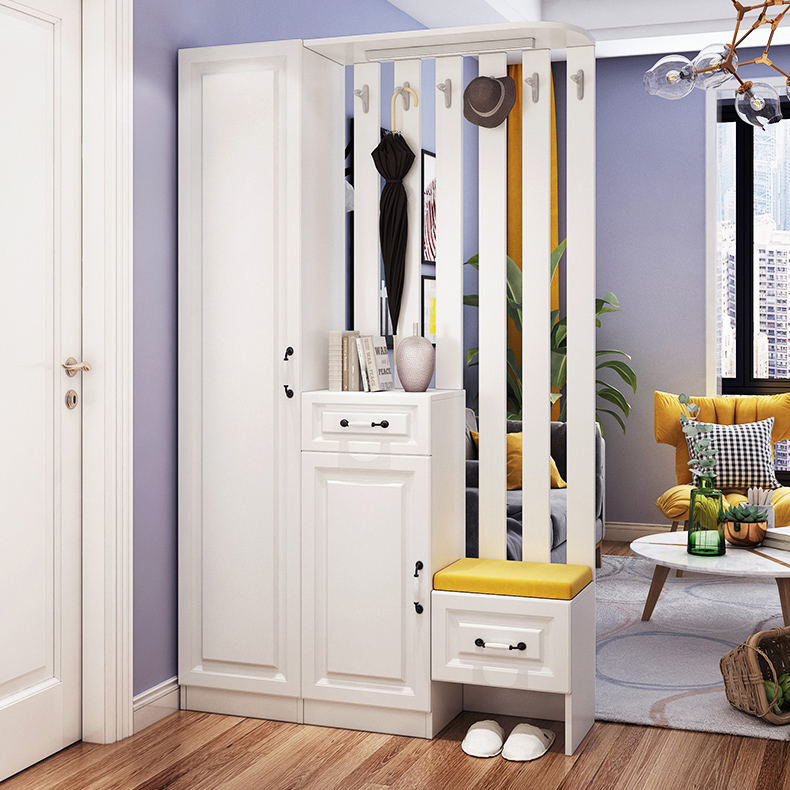 Shoe cabinet home door porch cabinet new 2020 explosions simple modern small apartment double-sided storage cabinet partition cabinet