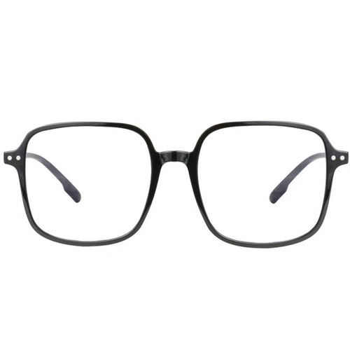 Псевдо -заполненный артефакт черные рамки очки женская высокая высокая часть лица квадратная рама.