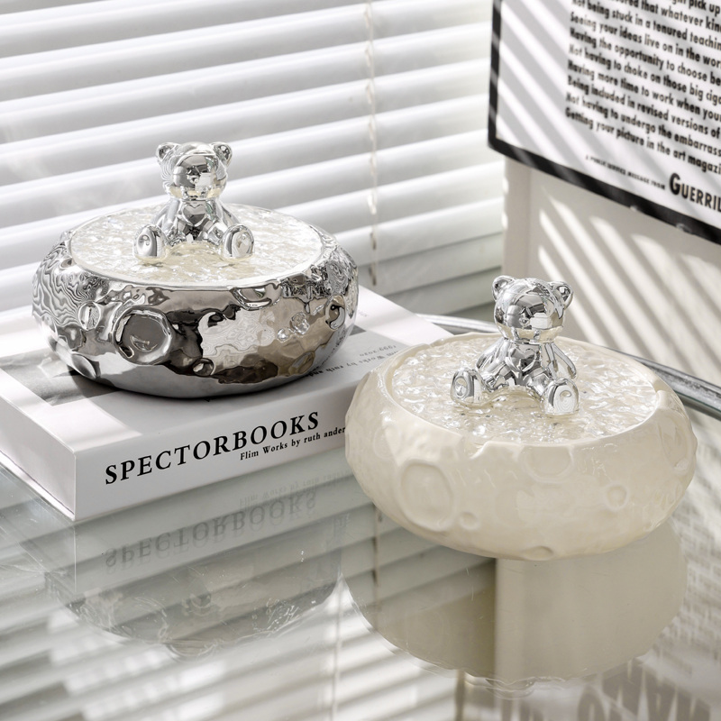 Light Extravagant Ashtray High-end Atmosphere Upper Atmosphere Class Home Living Room Superior Anti Fly Ash Creative Commercial Smoke Cylinder Pendulum-Taobao