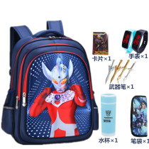 Primary school school bag 3-5 years old 1-6 grade waterproof load reduction large capacity cartoon kindergarten childrens shoulder backpack male