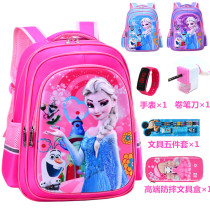 Snow Princess school bag Primary school kindergarten childrens backpack 1-3-6 grade 3-12 years old waterproof school bag for girls
