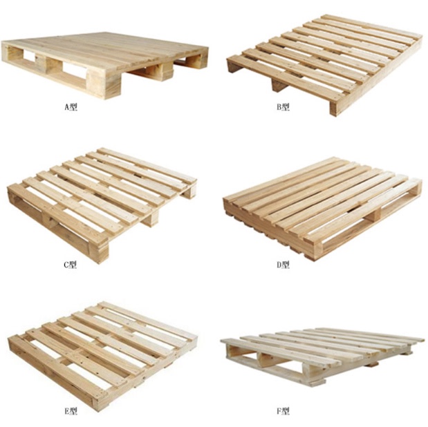 Brand New Solid Wood Pallets from Dongguan, Guangdong, Moisture-Resistant Wooden Pallets, Shelf Wooden Floorboards, Warehouse Mats, Forklift Boards