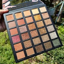 romantic bird export Dubai mashed potatoes 30 color eye shadow plate ins Super fire flash powder pearlescent waterproof