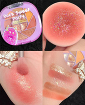 Karlegg Small Monster twelve Color Eye Shadow disc First School Affordable Students Ins Supra Pearlized Affordable students