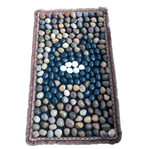 如石这般 Натуральный дождь цветок камень подошва Массаж Подушка Кашемир Бенилон напольная накладка