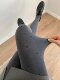 Gray Polka Dot Pantyhose for Tall Women, Extra-Long, Thickened for Spring, Autumn, and Winter, Slimming Pressure Leggings for Outerwear