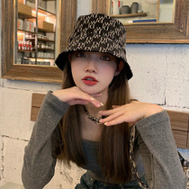 Double Sided Fisherman Hat Womans face Small day ensemble retro foreign air hat Han version 100 Ride Tide Shading Sun Protection Bucket Basin Cap