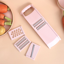 Multi-functional household potato shredder Vegetable cutter artifact Radish wipe wire slicer grater Kitchen supplies