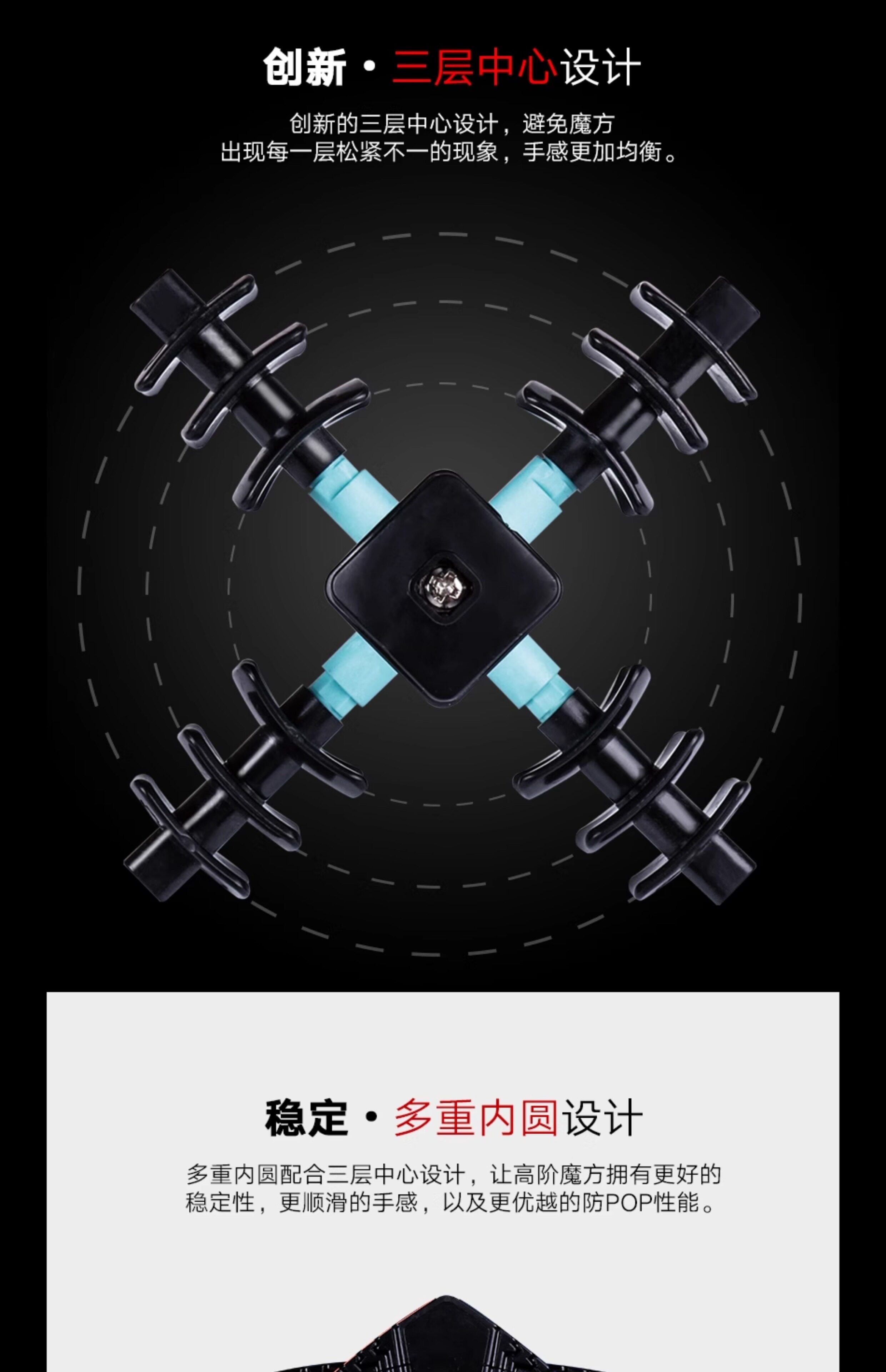 Кубик Рубика 魔域魅龙15阶魔方5五六七八九阶6高阶套装高难度比赛儿童益智玩具 Magic culture