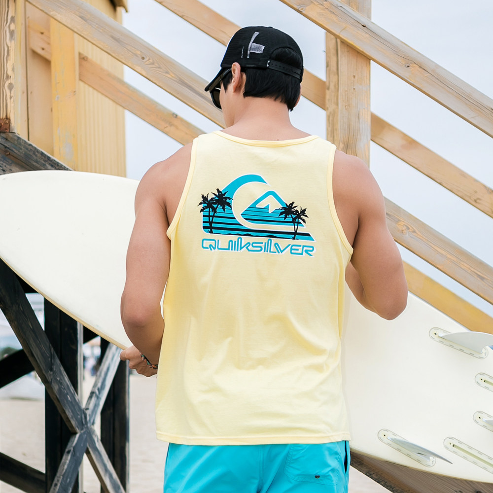 Quiksilver male vest beach outdoor sports casual comfort T-shirt vest MST554YQS