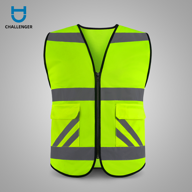 Summer breathable mesh reflective vest engineering construction site fluorescent clothes safety vest worker overalls customization
