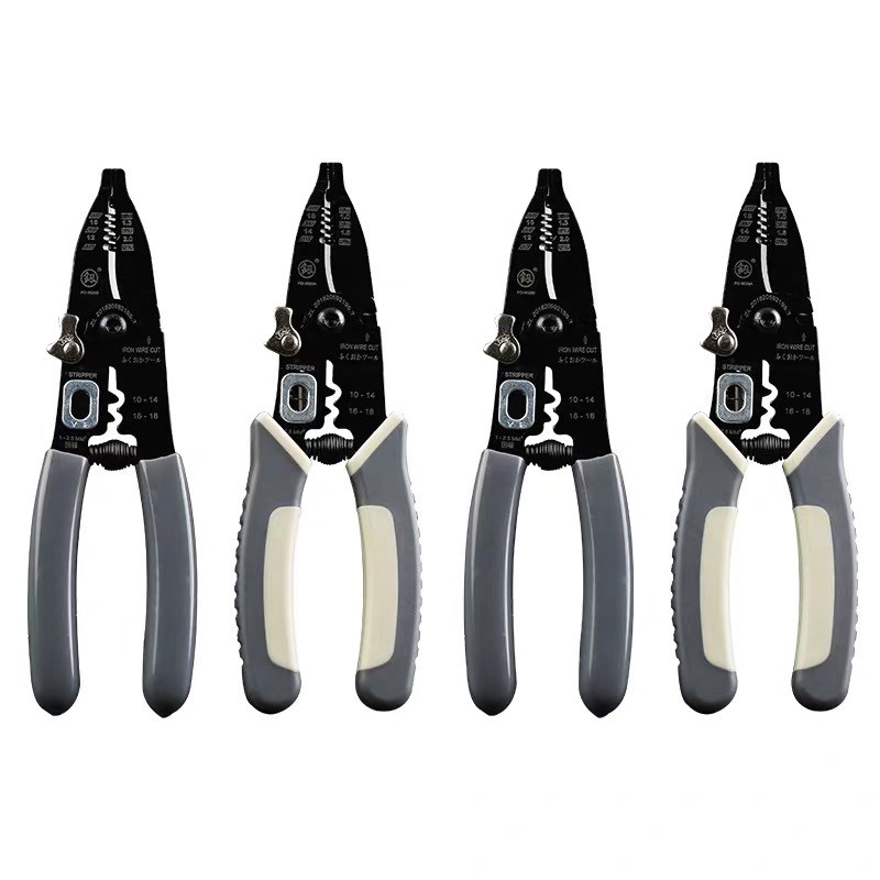 Japan Fukuoka Tool Electrician Exfoliating Pliers Multifunction Plus-wire Pliers Cut Wire Pliers Pull Wire Pliers German