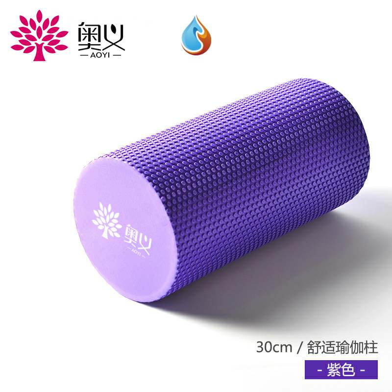 New Back Massage Roller Foam Shaft Small Cylindrical Solid Instrumental Fascia Bar Pull Gluten Stretch Instrument