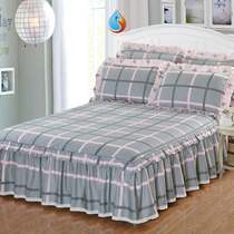 Dustproof double lace bed skirt protection bed set elf feather old bed sheet middle cushion cover skirt princess style