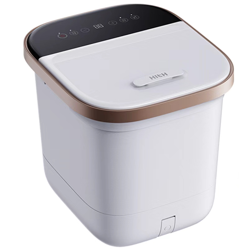 HITH智能杀菌足浴器全自动加热恒温泡脚桶电动按摩足浴桶高深桶