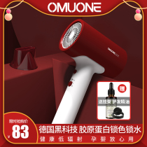 OMUONE German electric hair dryer household high-power negative ion hair care low radiation wind pipe dormitory students Small