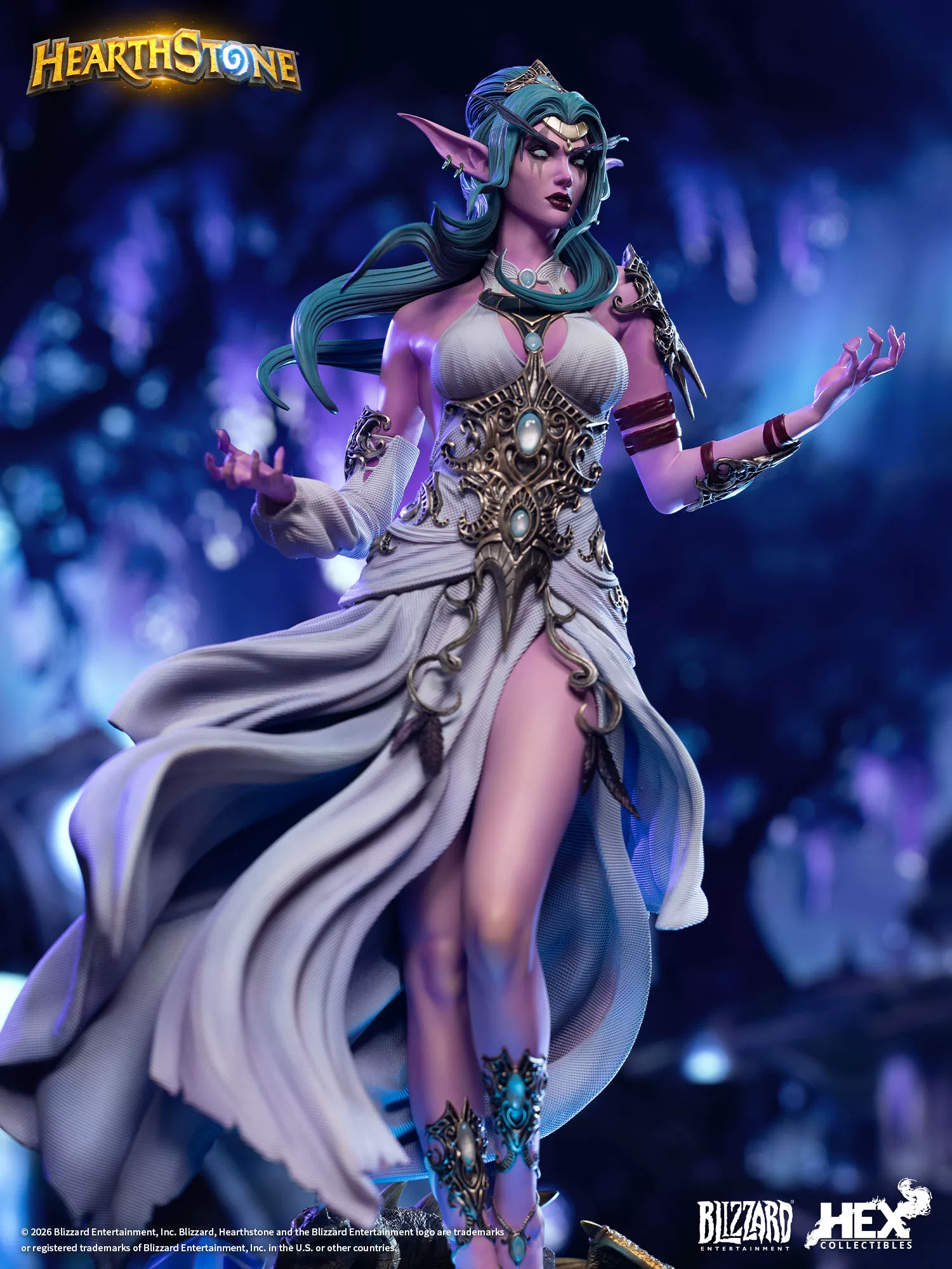 [Pre-order] Blizzard game peripherals Hearthstone Tyrande Whisperwind 1/6 collection statue