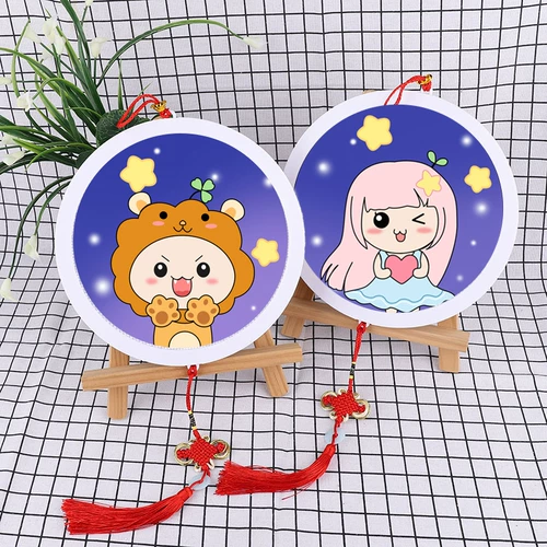 Бриллиантовые знаки зодиака, детские наклейки ручной работы, коллекция 2023, инкрустировано бриллиантами, 2022