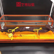 Indian Small Leaf Purple Sandalwood Unico Log Kowloon Ruyi Red Wood Pendulum Piece Craftsmanship Home Decoration Jo Relocation Gift