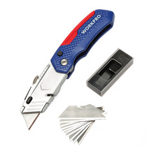 ten thousand Kpel W011017N multifunction heavy folding beauty work knife cut paper knife wall paper knife open box tool knife