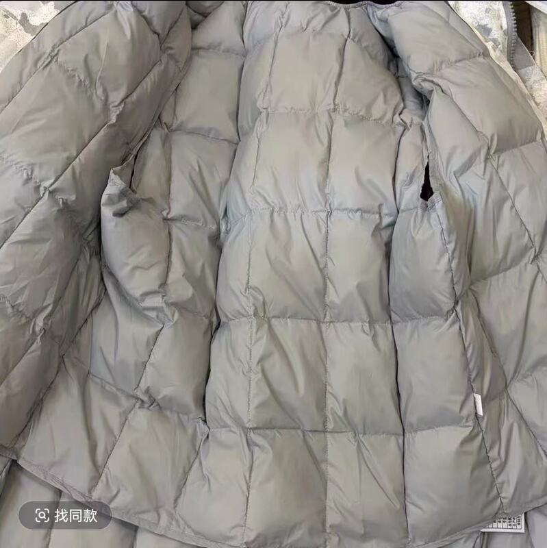 New Snow-White down Coat for Winter, Cold-Proof and Warm-Keeping, Snow-White Winter Workwear Set