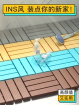 Bathroom drainage mat toilet bath anti-skid mat raise pedal mat stitching anti-corrosion shower room waterproof mat