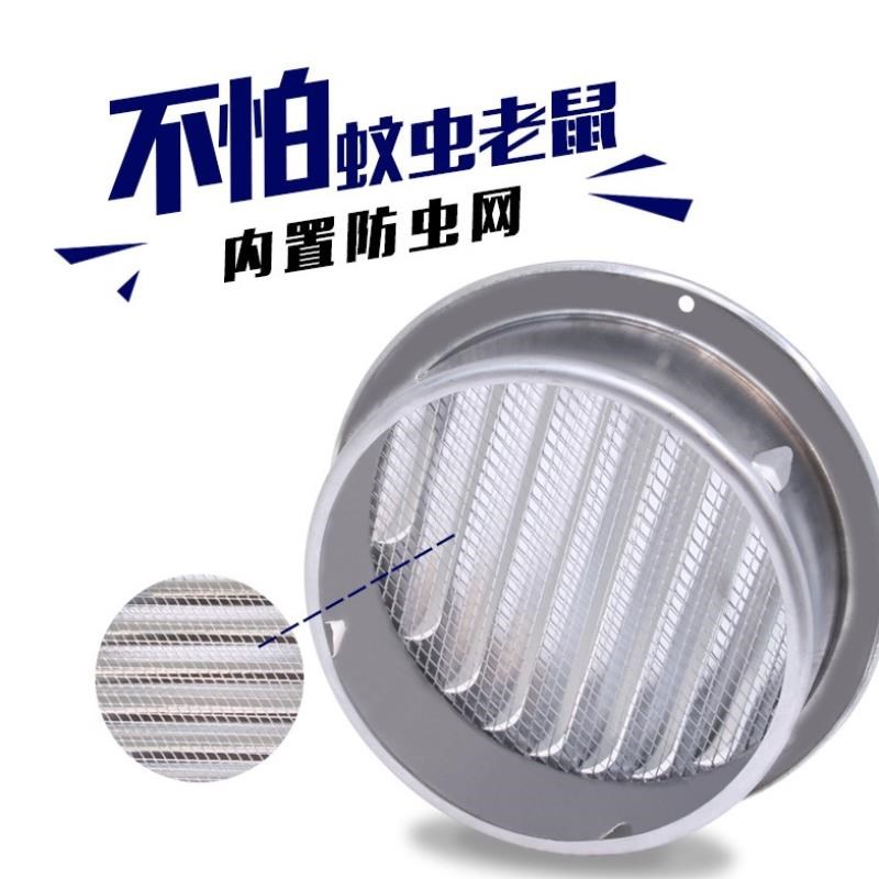Water heater flue anti-rat mesh smoke exhaust ventilator Wind cover Anti-bug mesh water heater Smoke Exhaust Pipe Hood Hood