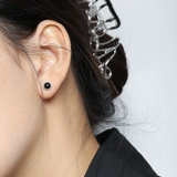 Минималистичные агатовые дизайнерские серьги, тренд сезона, легкий роскошный стиль